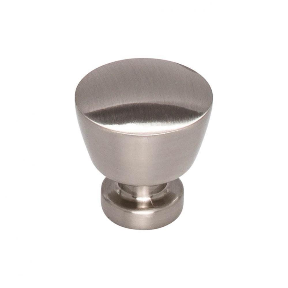 Allendale Knob 1 1/8 Inch Brushed Satin Nickel