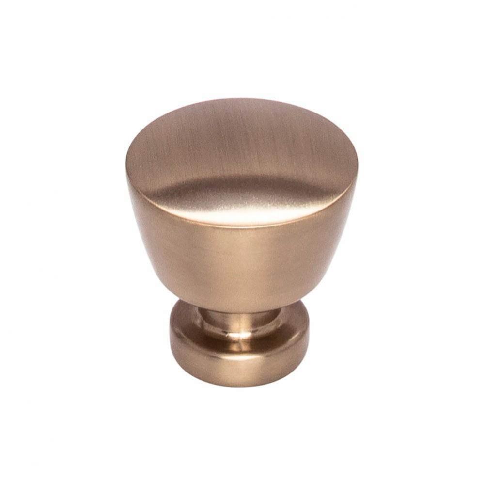 Allendale Knob 1 1/8 Inch Honey Bronze