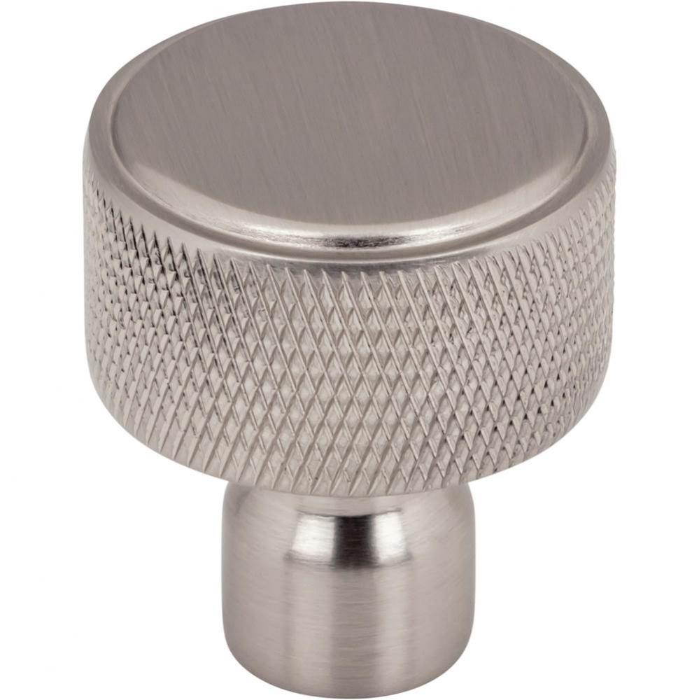 Garrison Knob 1 1/8 Inch Brushed Satin Nickel