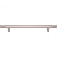 Top Knobs TK3238BSN - Burnham Appliance Pull 12 Inch (c-c) Brushed Satin Nickel