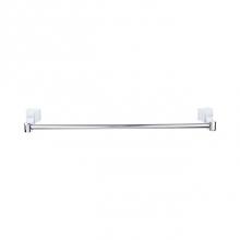 Top Knobs AQ10PC - Aqua Bath Towel Bar 30 Inch Single Polished Chrome