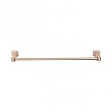 Top Knobs AQ6BB - Aqua Bath Towel Bar 18 Inch Single Brushed Bronze