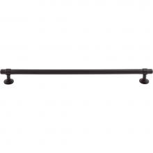 Top Knobs TK3006BLK - Ellis Pull 12 Inch (c-c) Flat Black