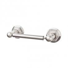 Top Knobs ED3BSNB - Edwardian Bath Tissue Holder Hex Backplate Brushed Satin Nickel