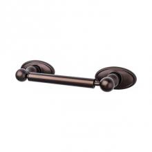 Top Knobs ED3ORBC - Edwardian Bath Tissue Holder Oval Backplate Oil Rubbed Bronze