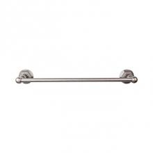 Top Knobs ED8APB - Edwardian Bath Towel Bar 24 Inch Single - Hex Backplate Antique Pewter