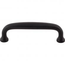 Top Knobs M1681 - Charlotte Pull 3 Inch (c-c) Flat Black