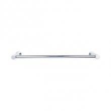 Top Knobs HOP10PC - Hopewell Bath Towel Bar 30 Inch Single Polished Chrome