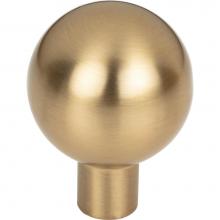Top Knobs TK762HB - Brookline Knob 1 1/8 Inch Honey Bronze