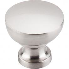 Top Knobs M1119 - Bergen Knob 1 1/4 Inch Brushed Satin Nickel