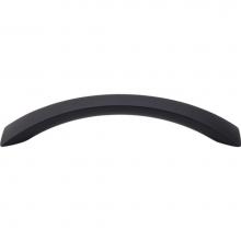 Top Knobs M1147 - Crescent Flair Pull 5 1/16 Inch (c-c) Flat Black