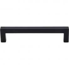 Top Knobs M1159 - Square Bar Pull 5 1/16 Inch (c-c) Flat Black