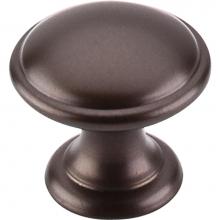 Top Knobs M1224 - Rounded Knob 1 1/4 Inch Oil Rubbed Bronze