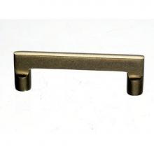 Top Knobs M1361 - Aspen Flat Sided Pull 4 Inch (c-c) Light Bronze