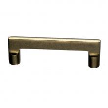 Top Knobs M1366 - Aspen Flat Sided Pull 6 Inch (c-c) Light Bronze