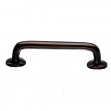 Top Knobs M1388 - Aspen Rounded Pull 4 Inch (c-c) Mahogany Bronze