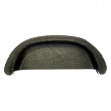 Top Knobs M1410 - Aspen Cup Pull 3 Inch (c-c) Silicon Bronze Light