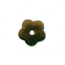Top Knobs M1426 - Aspen Flower Backplate 1 Inch Light Bronze