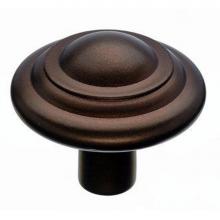 Top Knobs M1478 - Aspen Button Knob 1 3/4 Inch Mahogany Bronze