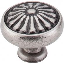 Top Knobs M1598 - Flower Knob 1 1/4 Inch Pewter Antique