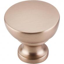 Top Knobs M1605 - Bergen Knob 1 1/4 Inch Brushed Bronze