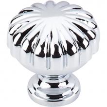 Top Knobs M1615 - Melon Knob 1 1/4 Inch Polished Chrome