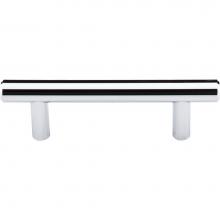 Top Knobs M1689 - Hopewell Bar Pull 3 Inch (c-c) Polished Chrome