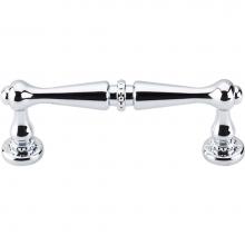 Top Knobs M1716 - Edwardian Pull 3 Inch (c-c) Polished Chrome