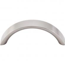 Top Knobs M1736 - Crescent Pull 3 Inch (c-c) Brushed Satin Nickel