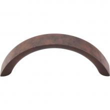 Top Knobs M1740 - Crescent Pull 3 Inch (c-c) Patina Rouge