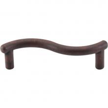 Top Knobs M1762 - Spiral Pull 3 Inch (c-c) Patina Rouge