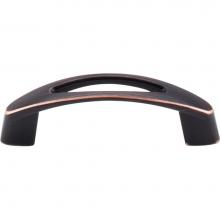 Top Knobs M1767 - Verona Pull 3 Inch (c-c) Tuscan Bronze