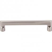 Top Knobs M1975 - Aspen II Flat Sided Pull 6 Inch (c-c) Brushed Satin Nickel