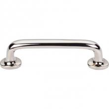 Top Knobs M1989 - Aspen II Rounded Pull 4 Inch (c-c) Polished Nickel