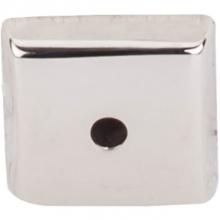 Top Knobs M2019 - Aspen II Square Backplate 7/8 Inch Polished Nickel