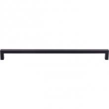 Top Knobs M2138 - Square Bar Pull 12 5/8 Inch (c-c) Flat Black