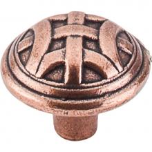 Top Knobs M223 - Celtic Large Knob 1 1/4 Inch Old English Copper