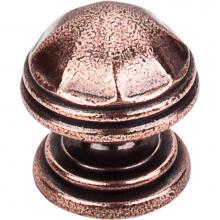Top Knobs M23 - London Knob 1 1/4 Inch Old English Copper