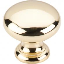 Top Knobs M279 - Mushroom Knob 1 1/4 Inch Polished Brass