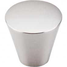 Top Knobs M371 - Cone Knob 1 1/16 Inch Brushed Satin Nickel
