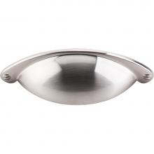 Top Knobs M400 - Arendal Cup Pull 2 1/2 Inch (c-c) Brushed Satin Nickel