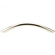 Top Knobs M426 - Curved Wire Pull 5 1/16 Inch (c-c) Polished Brass