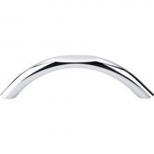 Top Knobs M540 - Curved Pull 3 3/4 Inch (c-c) Polished Chrome