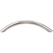 Top Knobs M543 - Curved Pull 5 1/16 Inch (c-c) Brushed Satin Nickel