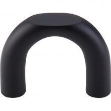 Top Knobs M548 - Curved Pull 1 1/4 Inch (c-c) Flat Black