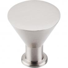 Top Knobs M585 - Cocktail Knob 1 3/16 Inch Brushed Satin Nickel