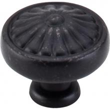 Top Knobs M602 - Flower Knob 1 1/4 Inch Patina Black
