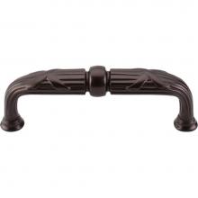 Top Knobs M937 - Ribbon and Reed D Pull 3 3/4 Inch (c-c) Oil Rubbed Bronze
