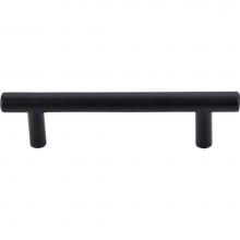Top Knobs M988 - Hopewell Bar Pull 3 3/4 Inch (c-c) Flat Black