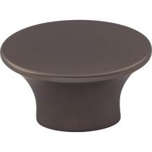 Top Knobs TK781AG - Edgewater Knob 1 1/2 Inch Ash Gray